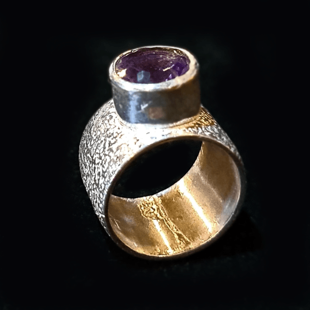 Amethyst in Silver